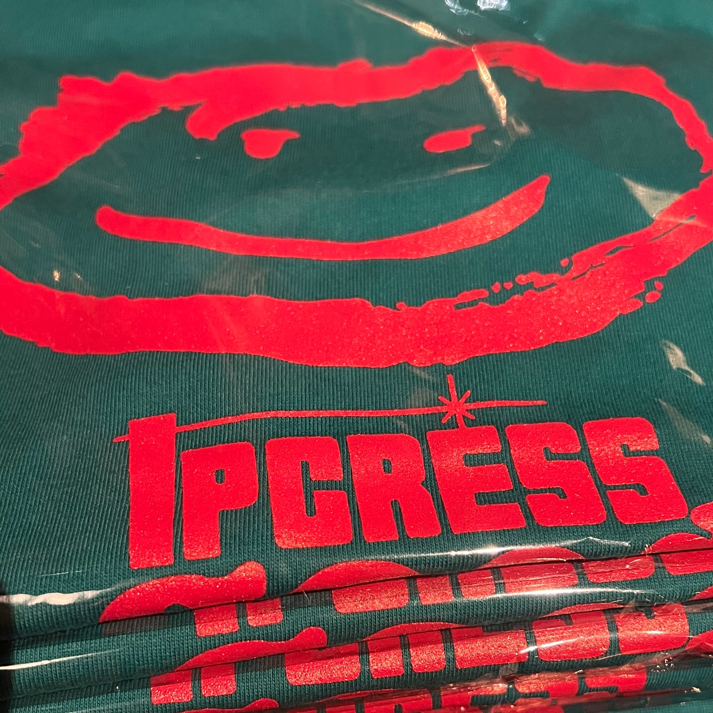 "Ipcress Good Guy"Hand Printed Cotton T-Shirt