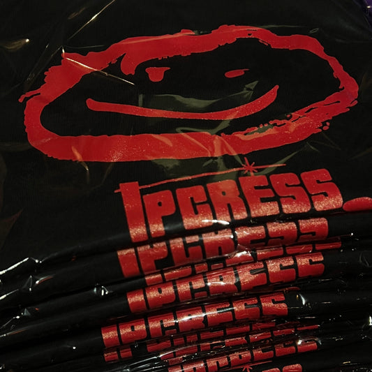 "Ipcress Good guy"Hand Printed Cotton Sweat Shirt