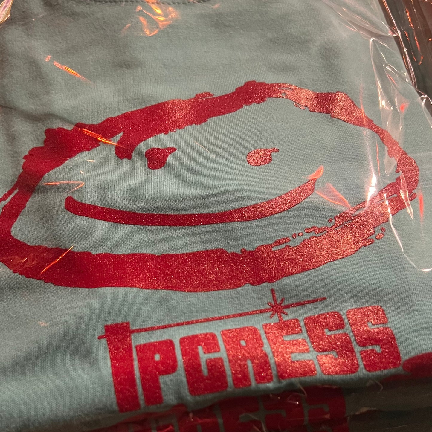 "Ipcress Good Guy"Hand Printed Cotton T-Shirt