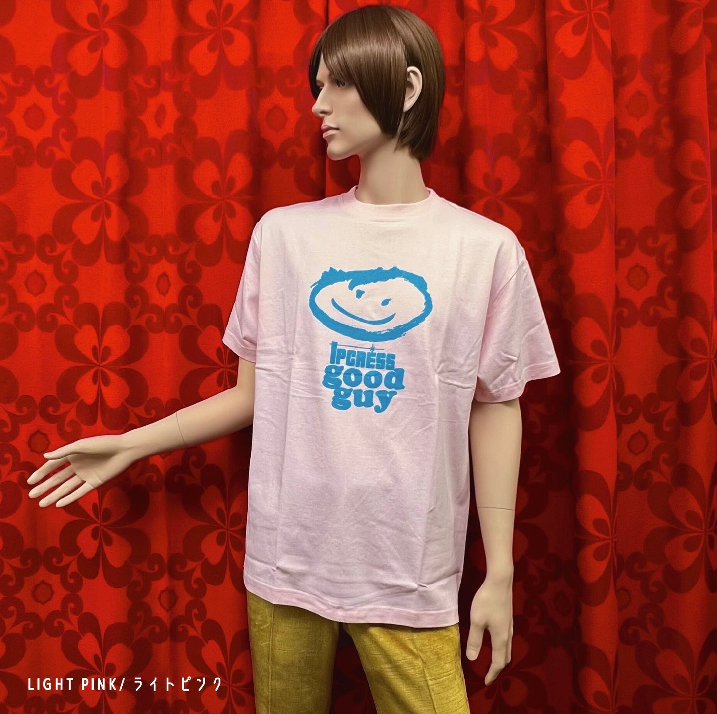 "Ipcress Good Guy"Hand Printed Cotton T-Shirt