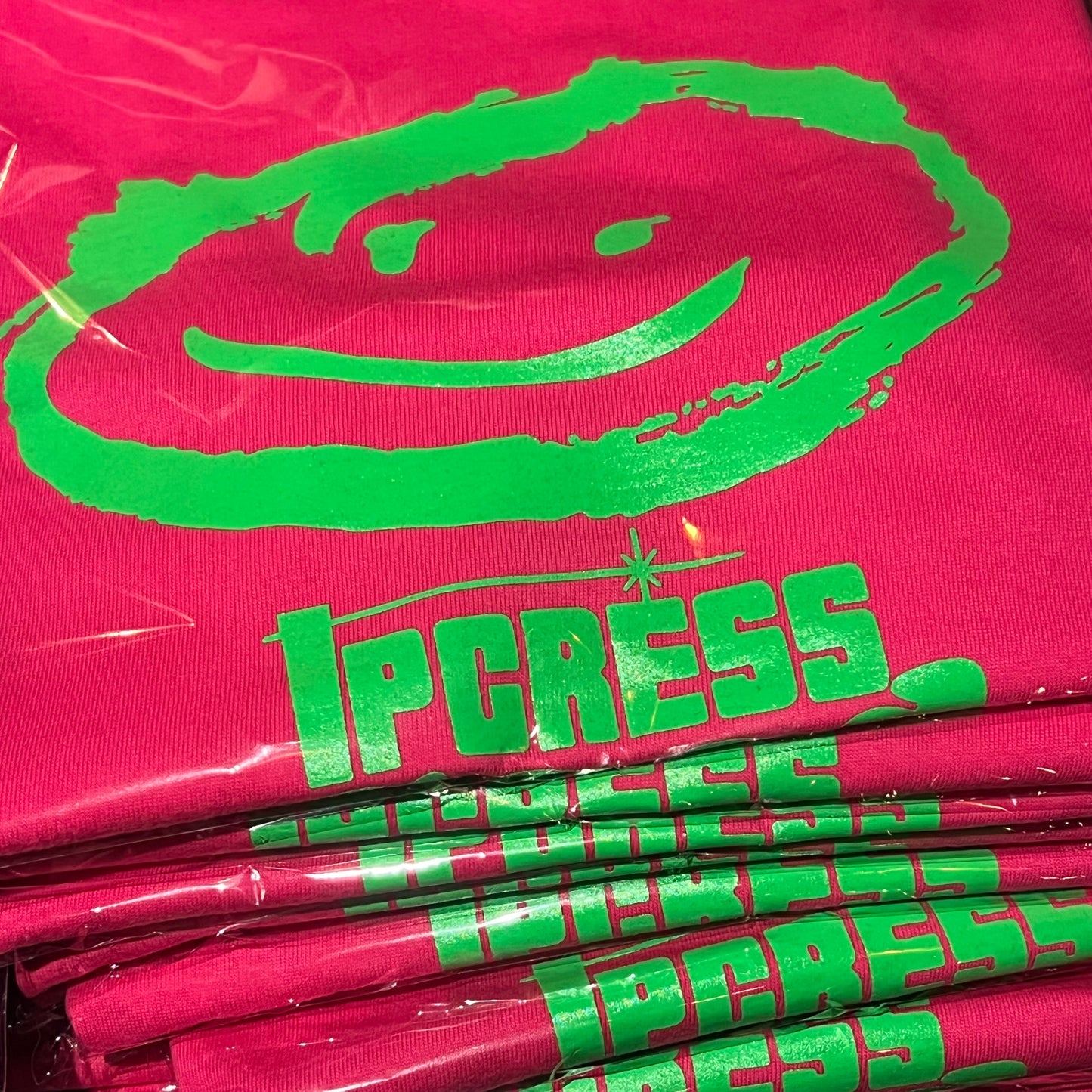 "Ipcress Good Guy"Hand Printed Cotton T-Shirt