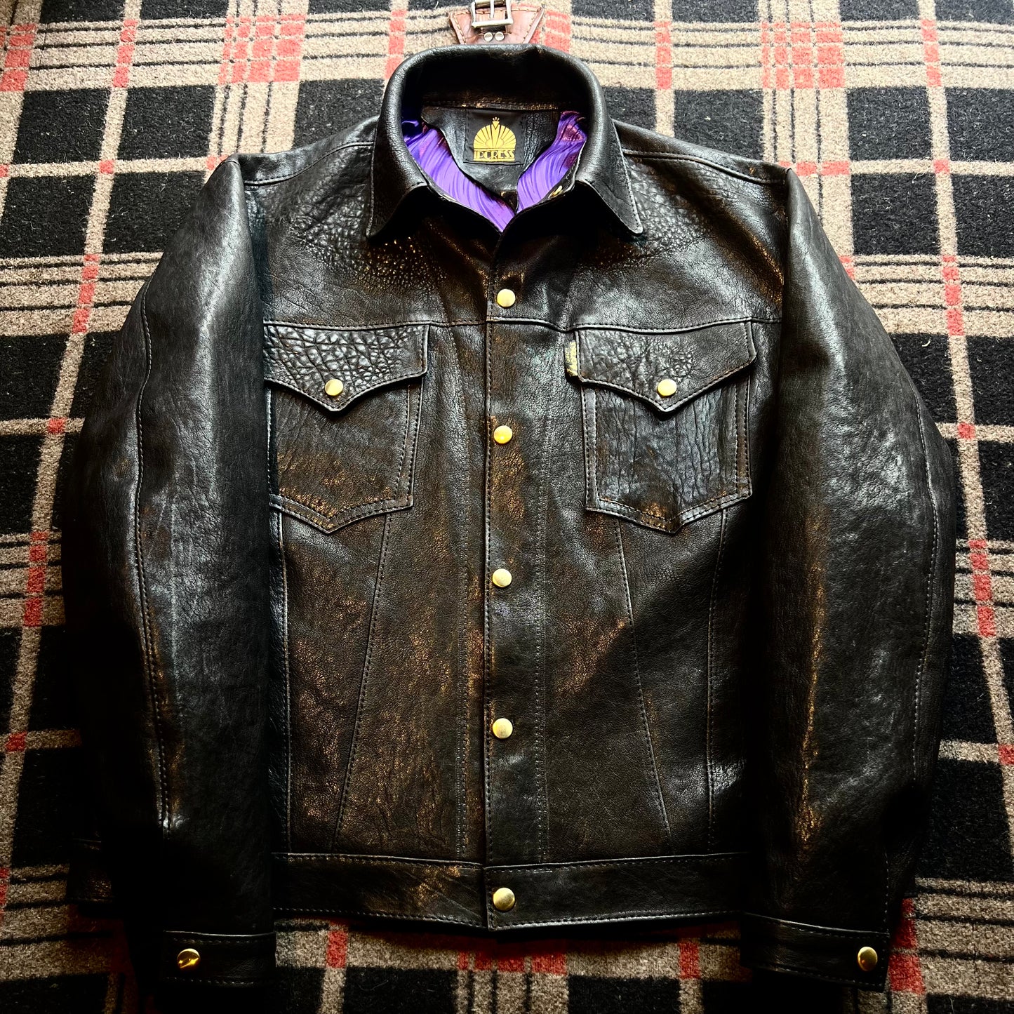 🐏1950s Short Horn type Trucker"Black Diamond"🐏