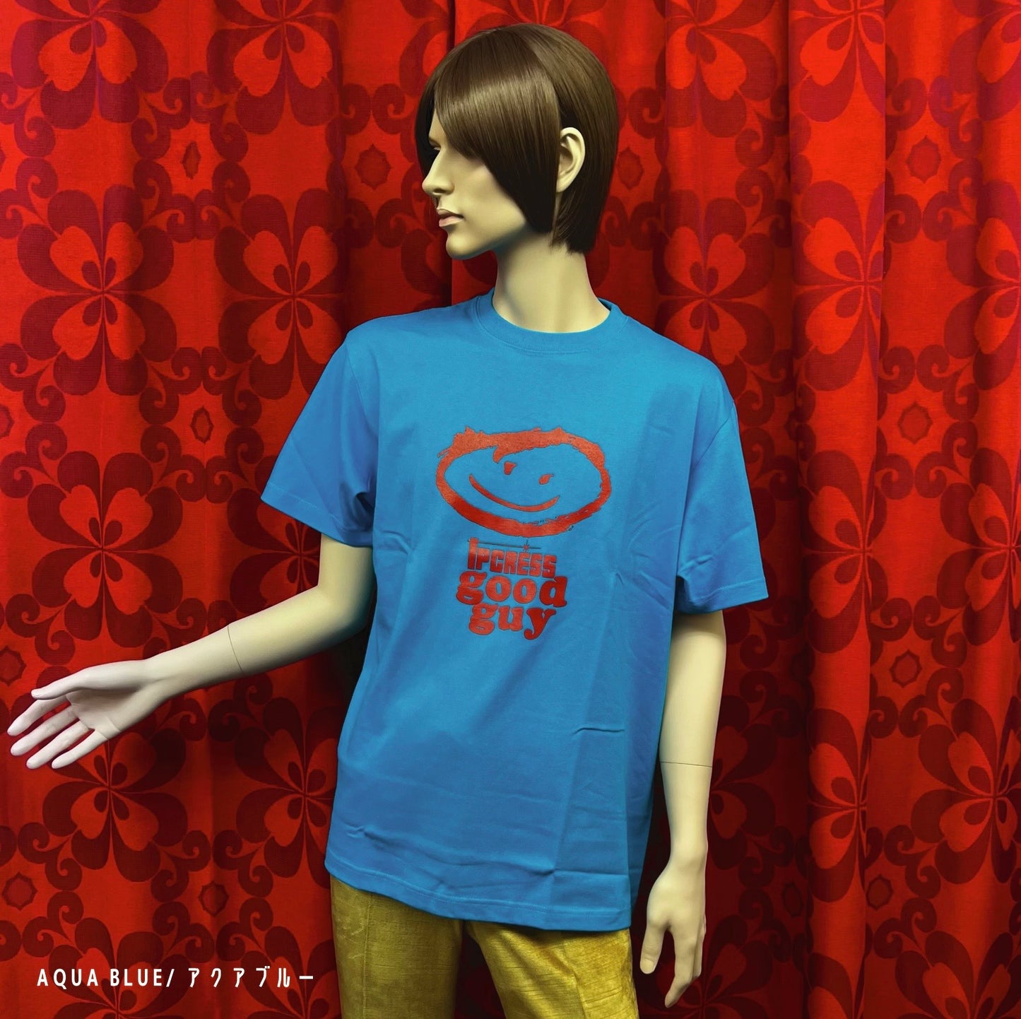 "Ipcress Good Guy"Hand Printed Cotton T-Shirt