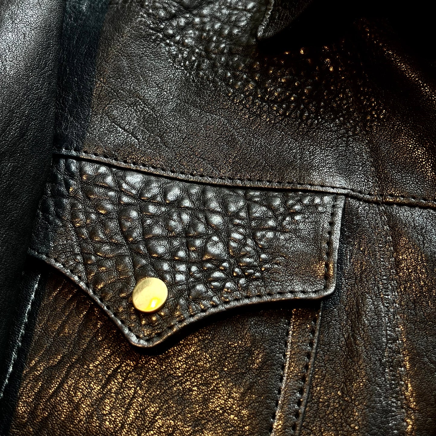 🐏1950s Short Horn type Trucker"Black Diamond"🐏