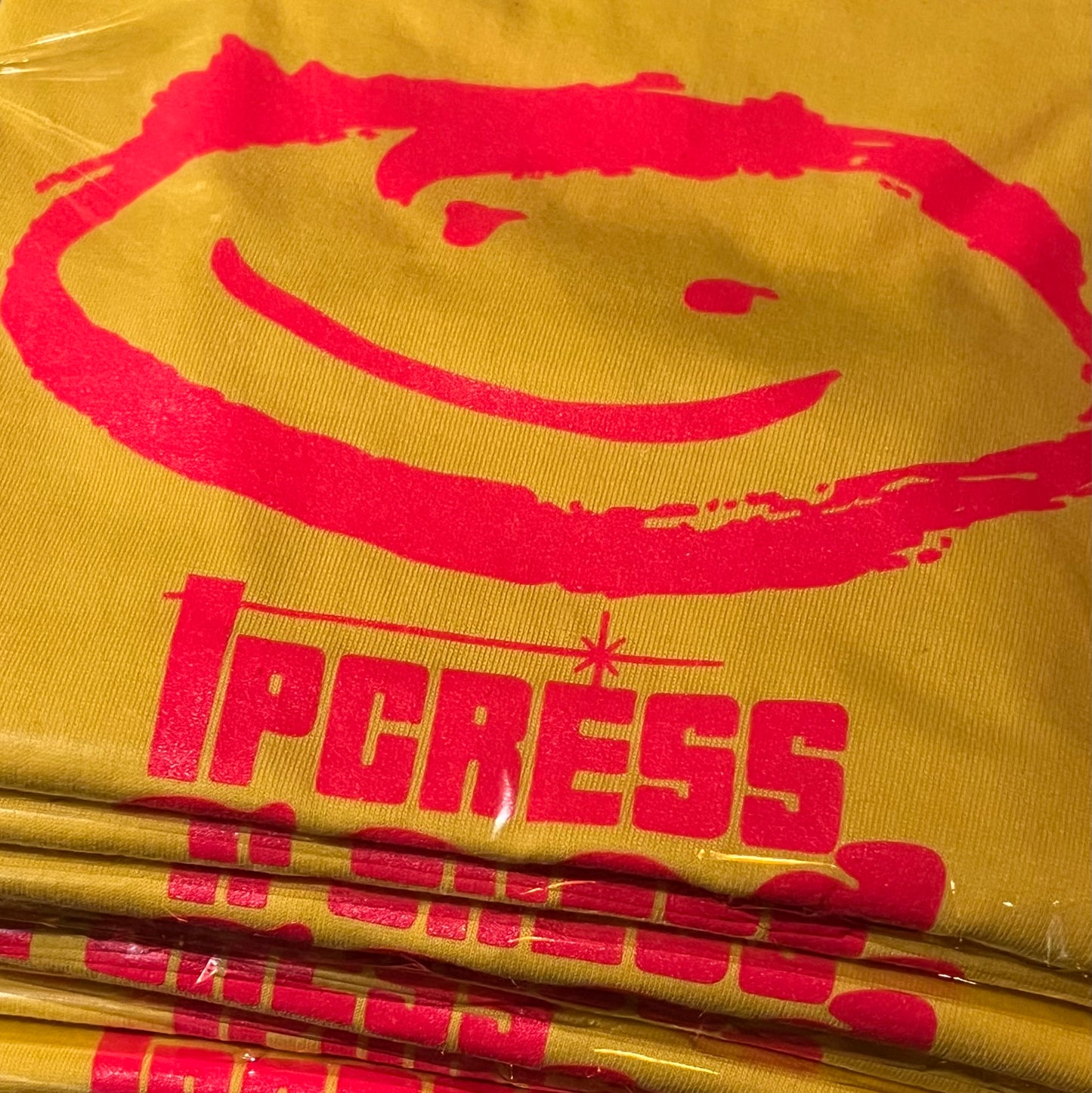 "Ipcress Good Guy"Hand Printed Cotton T-Shirt