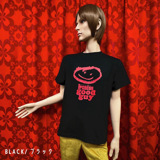"Ipcress Good Guy"Hand Printed Cotton T-Shirt